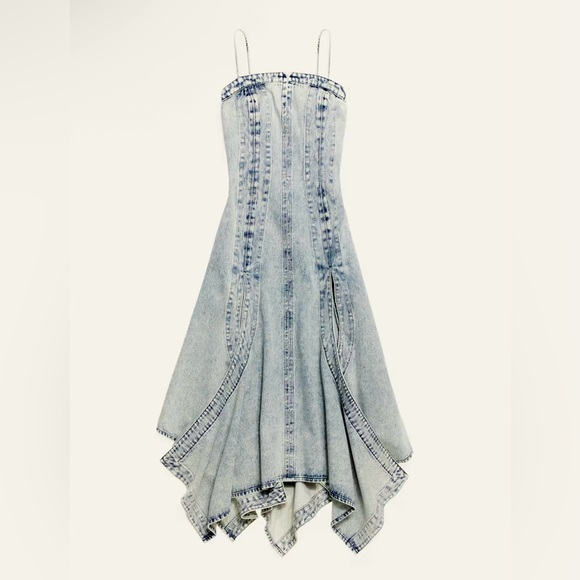 Glenn Martens H&M DENIM DRESS
LIGHT BLUE AVAILABLE SIZE XS,M - Picture 1 of 14
